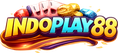 Logo indoplay88 berwarna koral